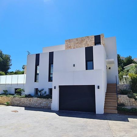 A014 - Villa moderna de lujo de nueva construcción a 1km de Playa Fustera Benissa Exterior foto