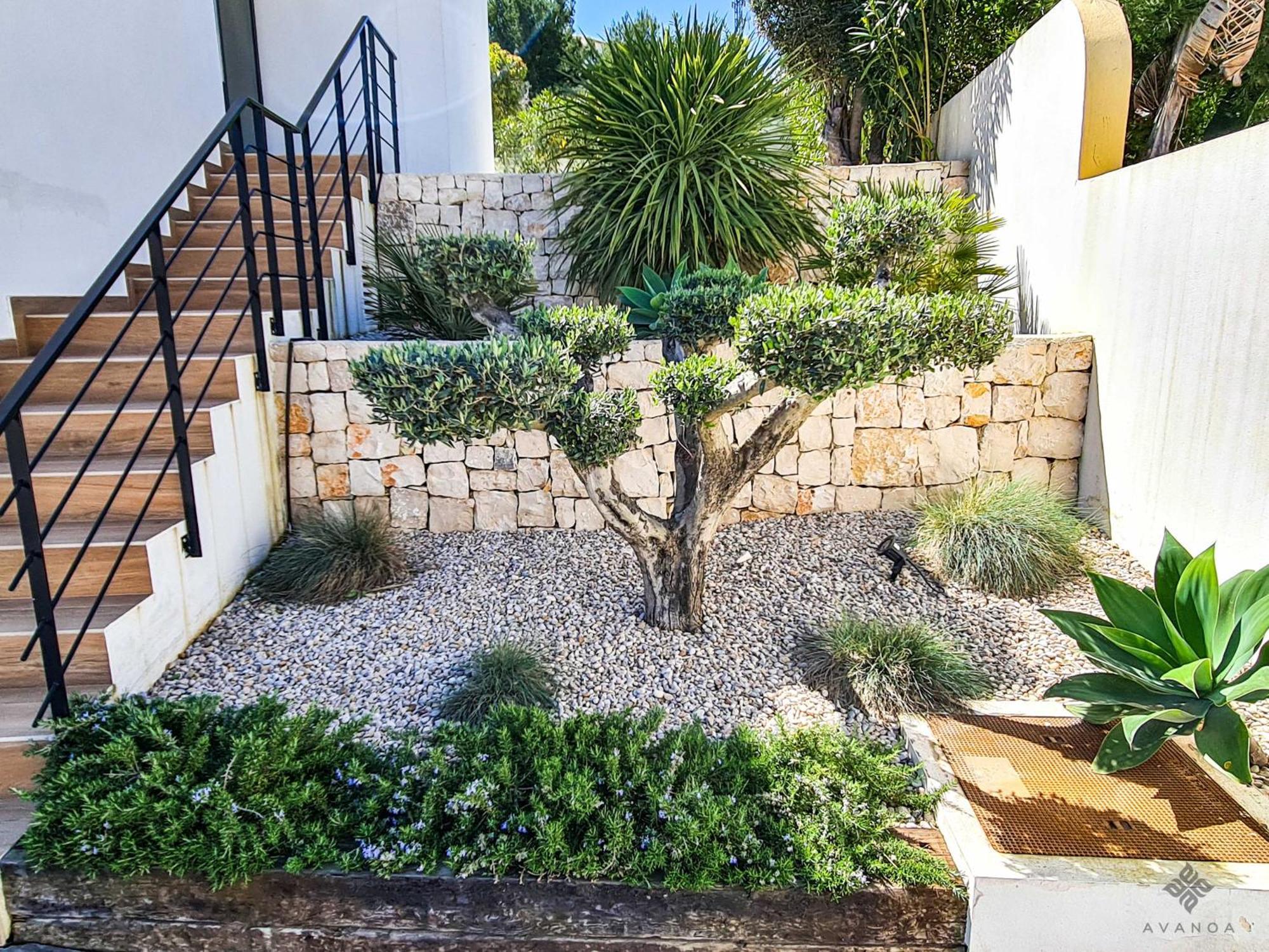 A014 - Villa moderna de lujo de nueva construcción a 1km de Playa Fustera Benissa Exterior foto